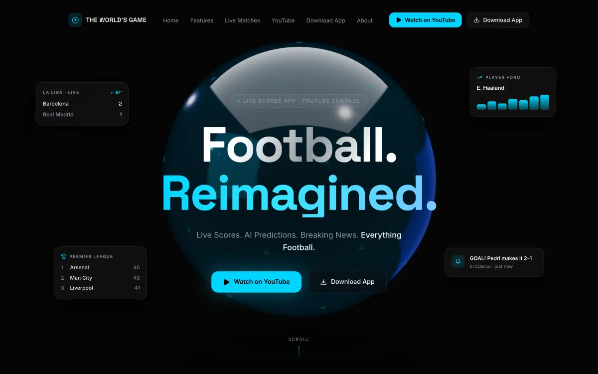 Screenshot of THE WORLD'S GAME